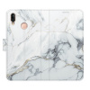Flipové puzdro iSaprio - SilverMarble 15 - Huawei P20 Lite Flipové puzdro iSaprio - SilverMarble 15 - Huawei P20 Lite