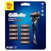 Gillette Fusion5 ProGlide náhradné holiace hlavice 10 ks Gillette Fusion5 ProGlide náhradné holiace hlavice 10 ks