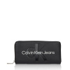 Calvin Klein dámska štýlová peňaženka - čierna - One size Calvin Klein dámska štýlová peňaženka - čierna - One size