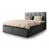 Wilsondo Manželská boxspring posteľ s úložným priestorom Massimo 180x200 - sivá Wilsondo Manželská boxspring posteľ s úložným priestorom Massimo 180x200 - sivá