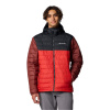 Columbia Powder Lite Hooded Jacket Mens Red Medium Columbia Powder Lite Hooded Jacket Mens Red Medium