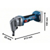 Bosch Akumulátorový prostřihovač GNA 18V-16 E 0601529600 Bosch Akumulátorový prostřihovač GNA 18V-16 E 0601529600