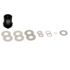 ROCKSHOX FORK DAMPER TUNE ASSEMBLY (INCLUDES SHIMS FOR COMPRESSION/REBOUND TUNE CONFIGURATIONS AND ROCKSHOX FORK DAMPER TUNE ASSEMBLY (INCLUDES SHIMS FOR COMPRESSION/REBOUND TUNE CONFIGURATIONS AND