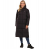 Kilpi MAIRA-W Dámsky zateplený kabát ZL0127KI Čierna 32 Kilpi MAIRA-W Dámsky zateplený kabát ZL0127KI Čierna 32