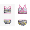 Detské plavky - Dva diely Pomenujte It Outfit. 98 biela, čierna, ružová, žltá (K9B411 Názov It Swimsuit Stripes 98-104) Detské plavky - Dva diely Pomenujte It Outfit. 98 biela, čierna, ružová, žltá (K9B411 Názov It Swimsuit Stripes 98-104)