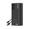 OBAL:ME EnergyPulse 30000mAh 22.5W Black - Power bank s LCD displejom OBAL:ME EnergyPulse 30000mAh 22.5W Black - Power bank s LCD displejom