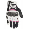ALPINESTARS rukavice STELLA SMX-2 AIR CARBON, ALPINESTARS, dámske (černé/bílé/fialové) 2024