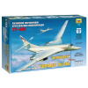 Zvezda - Tupolev Tu-160 Blackjack, sovětský dálkový strategický bombardér, Model Kit 7002, 1/144 Zvezda - Tupolev Tu-160 Blackjack, sovětský dálkový strategický bombardér, Model Kit 7002, 1/144