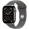 Apple Watch Series 11 Cellular 46 mm Prírodný titán s kamenno sivým športovým remienkom – S/M MFCW4WF/A Apple Watch Series 11 Cellular 46 mm Prírodný titán s kamenno sivým športovým remienkom – S/M MFCW4WF/A
