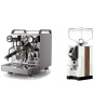 Rocket Espresso Mozzafiato FAST V + Eureka Mignon Specialita, WD white, walnut Rocket Espresso Mozzafiato FAST V + Eureka Mignon Specialita, WD white, walnut