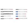 Bosch Accessories 2607012073 Sada 10-dielnych listov do priamočiarej píly na použitie vo viacerých materiáloch. 1 ks; 2607012073 Bosch Accessories 2607012073 Sada 10-dielnych listov do priamočiarej píly na použitie vo viacerých materiáloch. 1 ks; 2607012073
