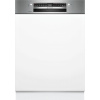 BOSCH SMI4ECS28E Séria 4 - Zabudovateľná umývačka riadu - 60 cm - Brúsená oceľ BOSCH SMI4ECS28E Séria 4 - Zabudovateľná umývačka riadu - 60 cm - Brúsená oceľ