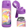 Detská nerezová fľaša na pitie JARLSON MALI Unicorn 350 ml Detská nerezová fľaša na pitie JARLSON MALI Unicorn 350 ml