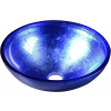 Sapho MURANO BLU sklenené umývadlo 40x14cm, modré AL5318-65 Sapho MURANO BLU sklenené umývadlo 40x14cm, modré AL5318-65