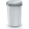 Prosperplast Odpadkový koš COMPACTO 40 L popelavý/světle šedý Prosperplast Odpadkový koš COMPACTO 40 L popelavý/světle šedý