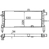 MAHLE Chladič, chlazení motoru BEHR CR 442 000S MAHLE Chladič, chlazení motoru BEHR CR 442 000S