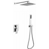 Besco MODERN/VARIUM II Sprch podomiet.set s hlavovou a ručnou sprch. hadica a držiak, Chró Besco MODERN/VARIUM II Sprch podomiet.set s hlavovou a ručnou sprch. hadica a držiak, Chró