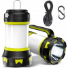 Baterka LED zelená 350 lm s funkciou powerbanky IPX5 Baterka LED zelená 350 lm s funkciou powerbanky IPX5