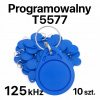 RFID kľúčenka TAG Unique 125kHz T5577 EM4305 programovateľná modrá 10 kusov RFID kľúčenka TAG Unique 125kHz T5577 EM4305 programovateľná modrá 10 kusov