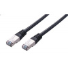 C-Tech CB-PP5F-05BK patch, Cat5e, FTP, 0,5m, černý C-Tech CB-PP5F-05BK patch, Cat5e, FTP, 0,5m, černý