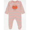 Dojčensky overal - PAJACYK GEORGE 68 ECRU, ORANGE (George Pajeck Striped Pumpkin 68-74 Predaj) Dojčensky overal - PAJACYK GEORGE 68 ECRU, ORANGE (George Pajeck Striped Pumpkin 68-74 Predaj)