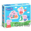 DODO Prasátko Peppa Rodina 3v1 2,3,4 dielov DODO Prasátko Peppa Rodina 3v1 2,3,4 dielov