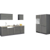 Kuchynský blok Optifit Noah420 270 cm farba čela antracitová matný farba korpusu dub divý matný Kuchynský blok Optifit Noah420 270 cm farba čela antracitová matný farba korpusu dub divý matný