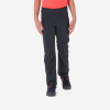 QUECHUA Detské turistické softshellové nohavice MH500 7-15 r sivo-čierne 123-130 cm QUECHUA Detské turistické softshellové nohavice MH500 7-15 r sivo-čierne 123-130 cm