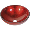 Sapho MURANO ROSSO IMPERO sklenené umývadlo 40x14cm, červené AL5318-63 Sapho MURANO ROSSO IMPERO sklenené umývadlo 40x14cm, červené AL5318-63