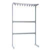 Radový šatníkový stojan, jednostranný ,bez ramienka na šaty EUROKRAFTpro Radový šatníkový stojan, jednostranný ,bez ramienka na šaty EUROKRAFTpro
