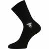 Ponožky unisex VoXX Barefootan Merino - čierne, 39-42 Ponožky unisex VoXX Barefootan Merino - čierne, 39-42
