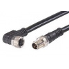 Kabel ovladače snímače, A: Vnitřní, A: M8 4, B: M8, B: Vnější, 30V, IP67, řada: 120087 Brad from Molex 5 m Kabel ovladače snímače, A: Vnitřní, A: M8 4, B: M8, B: Vnější, 30V, IP67, řada: 120087 Brad from Molex 5 m