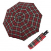 Doppler Carbonsteel Magic Check Red - dámsky plne automatický dáždnik Doppler Carbonsteel Magic Check Red - dámsky plne automatický dáždnik