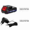 Nabíječka 3-5h, DED7875 DEDRA DED78756 Nabíječka 3-5h, DED7875 DEDRA DED78756