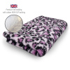 DRYBED Premium Vet Bed Leopard fialový 100 x 75 cm DRYBED Premium Vet Bed Leopard fialový 100 x 75 cm