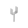 Domax PS 150U Pätka stĺpiku typu U 151x120x4 mm ťažká Domax PS 150U Pätka stĺpiku typu U 151x120x4 mm ťažká