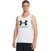 Men's tank top Under Armour Sportstyle Logo Tank čierna | biela M Under Armour 0196885455339 Men's tank top Under Armour Sportstyle Logo Tank čierna | biela M Under Armour 0196885455339