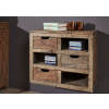 Bighome - GREY WOOD Visiaca skrinka 56x66 cm, palisander Bighome - GREY WOOD Visiaca skrinka 56x66 cm, palisander