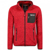GEOGRAPHICAL NORWAY pánska mikina TITLE MEN na zips Červená XXL GEOGRAPHICAL NORWAY pánska mikina TITLE MEN na zips Červená XXL