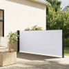 zahrada-XL Zaťahovacia bočná markíza, biela 140x500 cm 4004421 zahrada-XL Zaťahovacia bočná markíza, biela 140x500 cm 4004421