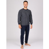 Pánské froté pyžamo P 1428 163 - M Pánské froté pyžamo P 1428 163 - M