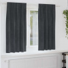 zahrada-XL Zatemňovacie závesy 2 pcs Svetlosivá 140 x 175 cm Zamat 4107259 zahrada-XL Zatemňovacie závesy 2 pcs Svetlosivá 140 x 175 cm Zamat 4107259
