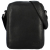 Pánska kožená taška čierna - SendiDesign Lorem A čierna Pánska kožená taška čierna - SendiDesign Lorem A čierna