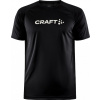 Pánské funkční triko CRAFT Core Essence Logo černé Velikost: XXL Pánské funkční triko CRAFT Core Essence Logo černé Velikost: XXL