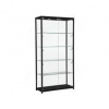 Produktová vitrína Vitro-Al 101, 100x40x198 cm, čierna Produktová vitrína Vitro-Al 101, 100x40x198 cm, čierna