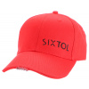 Kšiltovka s LED světlem B-CAP 25lm, nabíjecí, USB, univerzální velikost, červená SIXTOL Kšiltovka s LED světlem B-CAP 25lm, nabíjecí, USB, univerzální velikost, červená SIXTOL