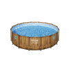 Bazén Bestway® Power Steel™, Vista Series, 56725, kartušová filtrácia, rebrík, plachta, dávkovač, 488x122 cm Bazén Bestway® Power Steel™, Vista Series, 56725, kartušová filtrácia, rebrík, plachta, dávkovač, 488x122 cm