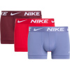 Nike 3 Pack Essential Micro Trunks Mens Indigo/Red Small Nike 3 Pack Essential Micro Trunks Mens Indigo/Red Small
