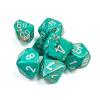 Sada kociek na RPG: Chessex - Marble Oxi-Coppe White (7 ks) Sada kociek na RPG: Chessex - Marble Oxi-Coppe White (7 ks)