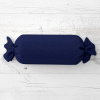 Biante Vankúš valec bonbon Rongo RG-084 Námornícka modrá 15x80 cm Biante Vankúš valec bonbon Rongo RG-084 Námornícka modrá 15x80 cm
